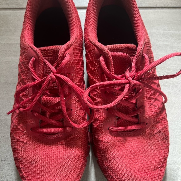 Red ASICS Shoes - Picture 7 of 9